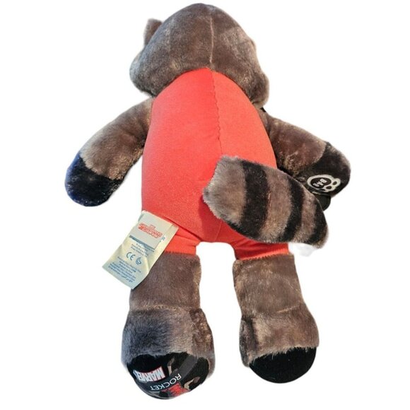 Build a Bear Marvel Guardians of the Galaxy Rocket Raccoon 17" Stuffed Plush BaB - Picture 3 of 13